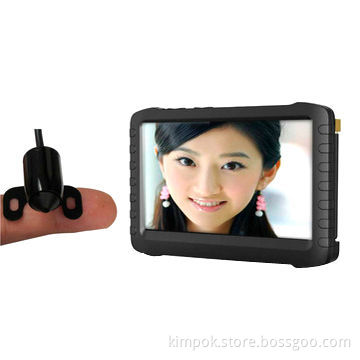 Wireless Spy Camera with DVR Receiver 5-inch Screen Recorder